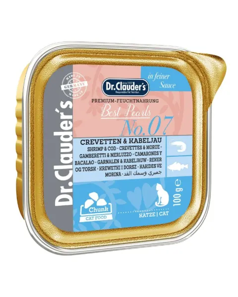 Dr. Clauder's Best Pearls No. 07 Shrimp & Cod 100g