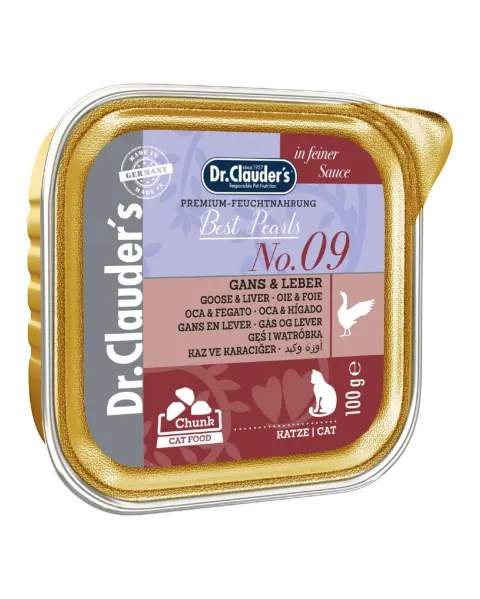 Dr. Clauder's Best Pearls No. 09 Goose & Liver 100g