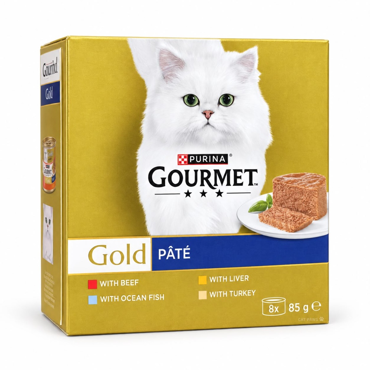 صندوق علب طعام باربع اطعمة (8 علب)