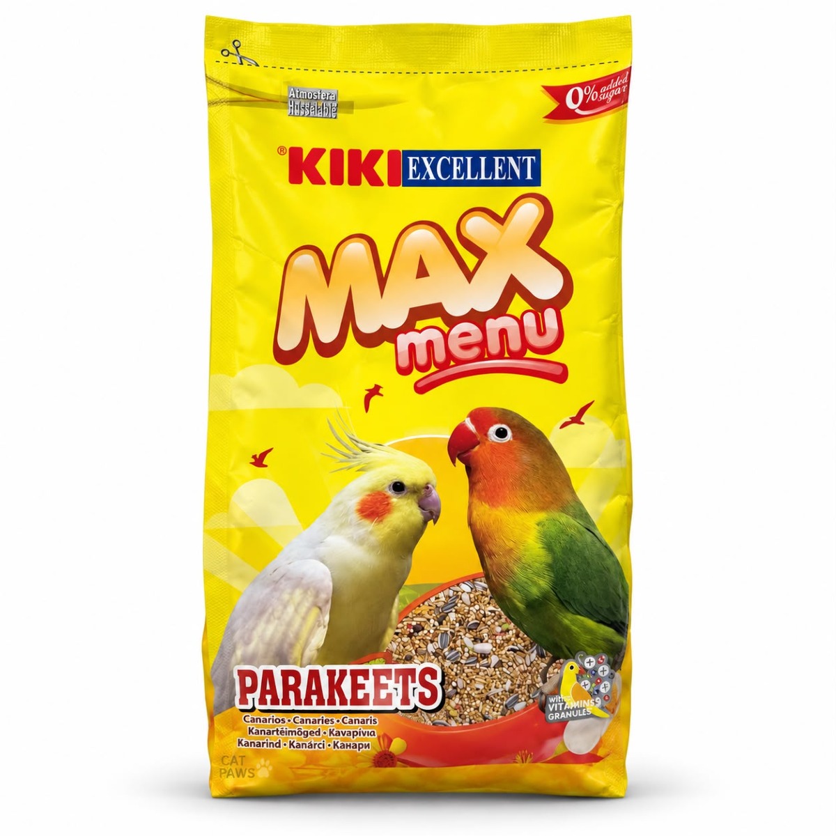 طعام كوكتيل وغندور كيكي (750gm)