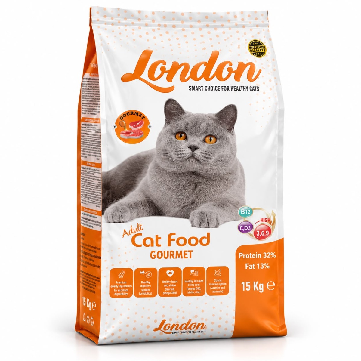 لندن بالغين ملون 15KG