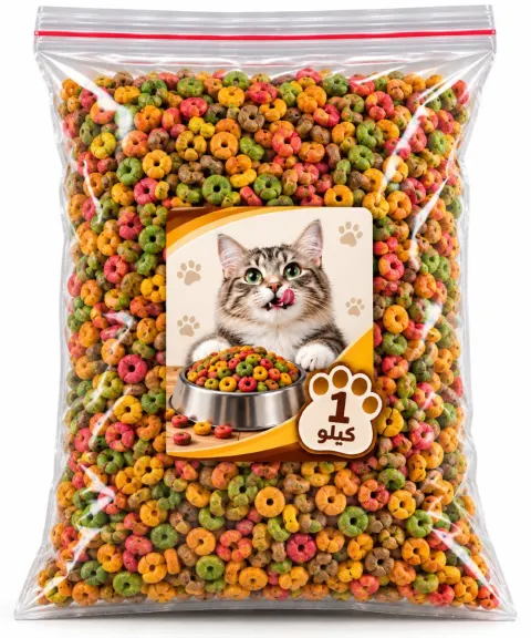 دراي فود رفلكس وزن - ملون (1kg)