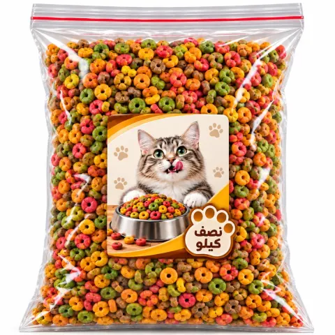 دراي فود رفلكس وزن - ملون (0.5kg)
